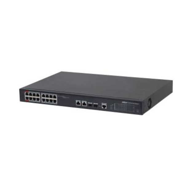 Komutatorius |DAHUA|Type L2|Desktop/pedestal|90 Watts|PFS4218-16ET-240-V3