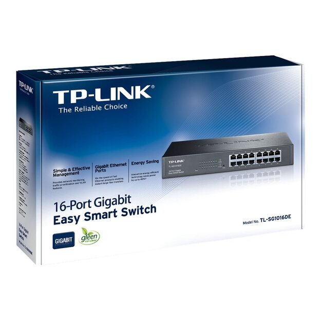 Komutatorius 16PORT 1000M TL-SG1016DE TP-LINK