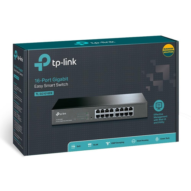 Komutatorius 16PORT 1000M TL-SG1016DE TP-LINK