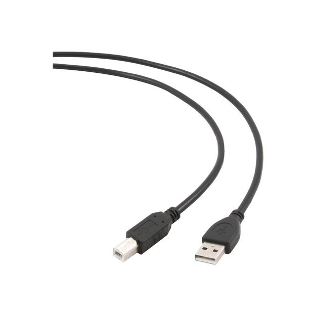 GEMBIRD CCP-USB2-AMBM-10 Gembird USB 2.0 A- B 3m cable black color