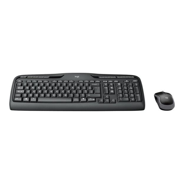 Klaviatūra + pelė komplektas LOGITECH WIRELESS COMBO MK330, INT 25