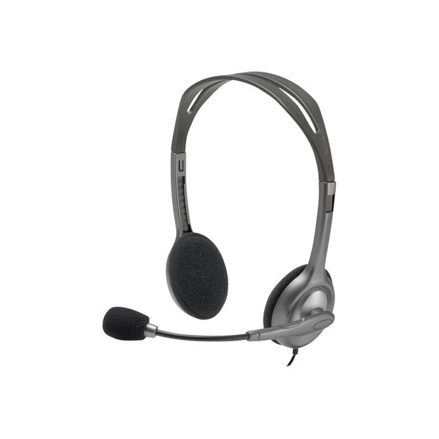 Ausinės LOGITECH H110 Stereo Headset microphone with noise-cancelling 3.5mm stereo-jack