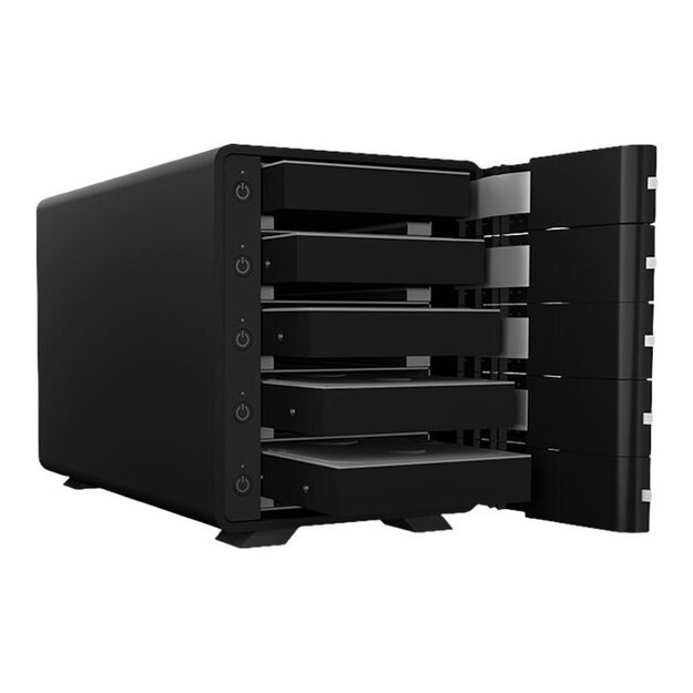 ICY BOX IB-3805-C31 5-bay external SINGLE System for 5xSATA 3.5inch I/II/III HDD