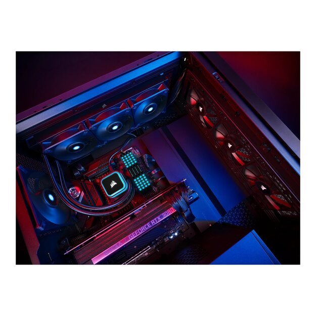 CORSAIR iCUE H100i ELITE RGB Liquid CPU Cooler