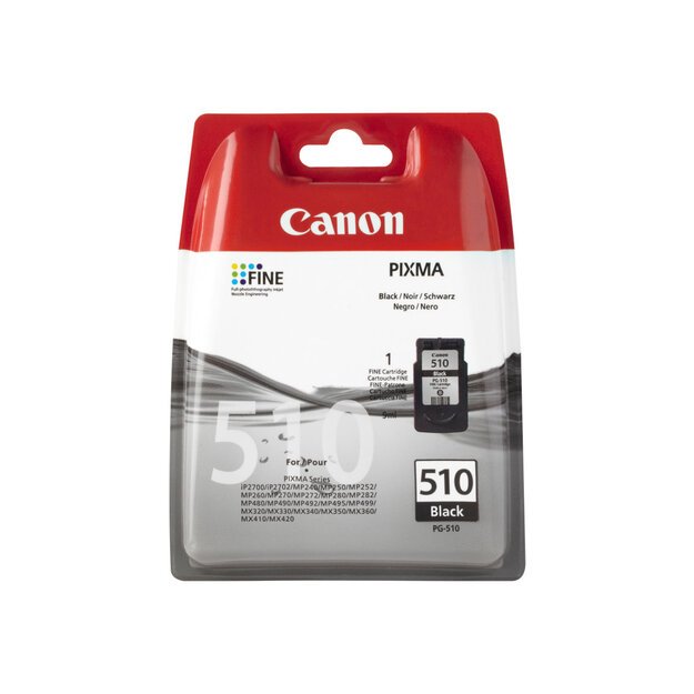 CANON PG-510bk ink black 9ml MP240 MP260 MX360