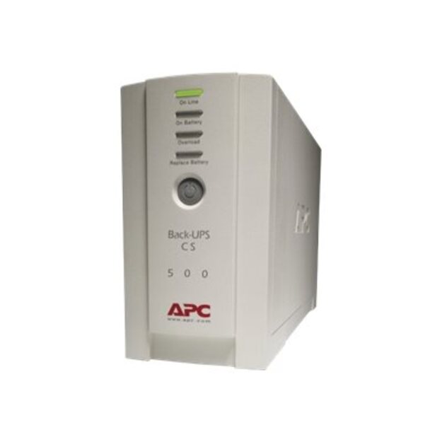 Nepertraukiamo maitinimo šaltinis UPS APC BackUPS CS 500VA USB/SER USV with PowerChute Personal