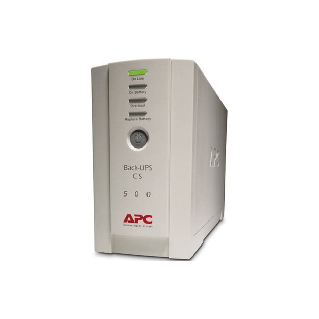 Nepertraukiamo maitinimo šaltinis UPS APC BackUPS CS 500VA USB/SER USV with PowerChute Personal