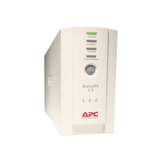 Nepertraukiamo maitinimo šaltinis UPS APC BackUPS CS 500VA USB/SER USV with PowerChute Personal