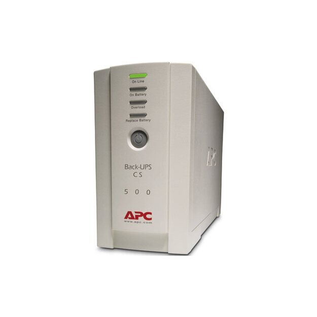 Nepertraukiamo maitinimo šaltinis UPS APC BackUPS CS 500VA USB/SER USV with PowerChute Personal