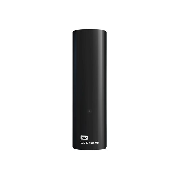 External HDD|WESTERN DIGITAL|Elements Desktop|12TB|USB 3.0|Black|WDBWLG0120HBK-EESN