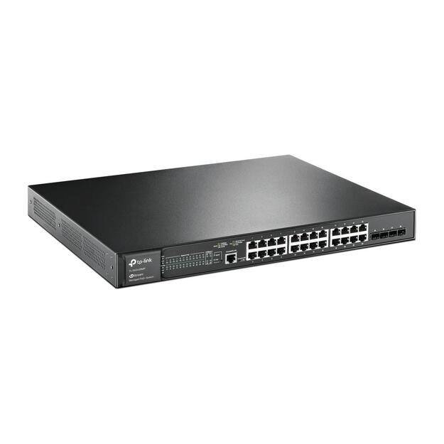 Komutatorius TP-LINK TL-SG3428MP Rack 4xSFP 1xConsole 1 384W