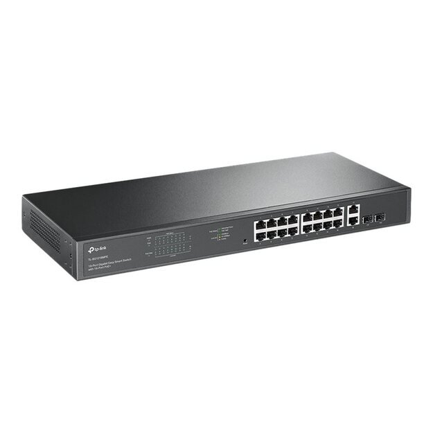 Komutatorius TP-LINK TL-SG1218MPE Desktop Rack 16x10Base-T 100Base-TX 1000Base-T PoE+ ports 16 192W