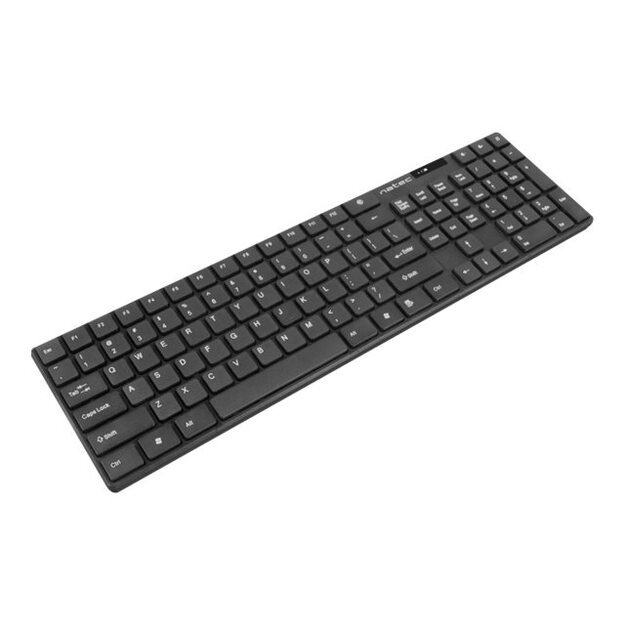 Klaviatūra + pelė komplektas NATEC NZB-1440 Natec Set 2in1 STINGRAY Wirelesss Keyboard+Mouse, US Layout