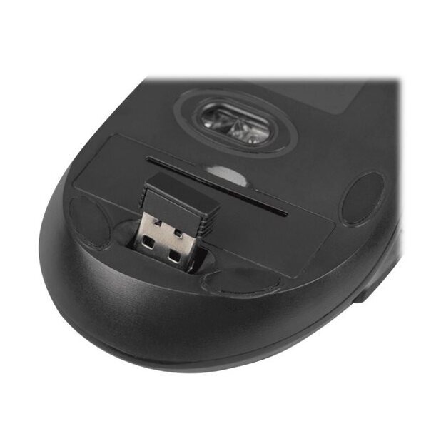 Klaviatūra + pelė komplektas NATEC NZB-1440 Natec Set 2in1 STINGRAY Wirelesss Keyboard+Mouse, US Layout