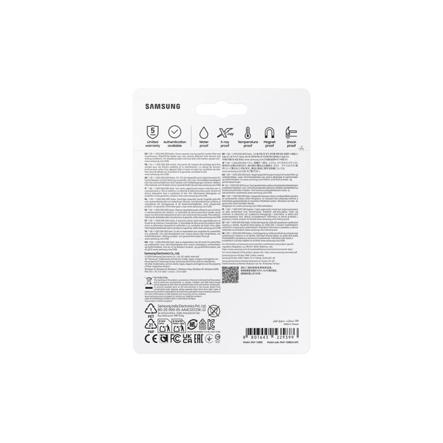 USB raktas MEMORY DRIVE FLASH USB3.1/128GB MUF-128BE3/APC SAMSUNG