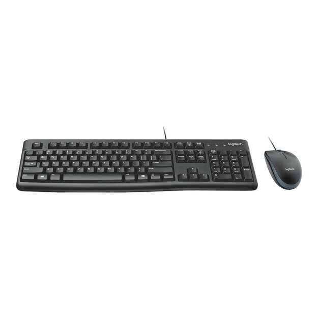Klaviatūra + pelė komplektas LOGITECH DESKTOP MK120 US 32