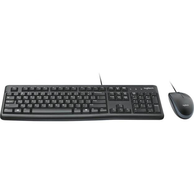 Klaviatūra + pelė komplektas LOGITECH DESKTOP MK120 US 23