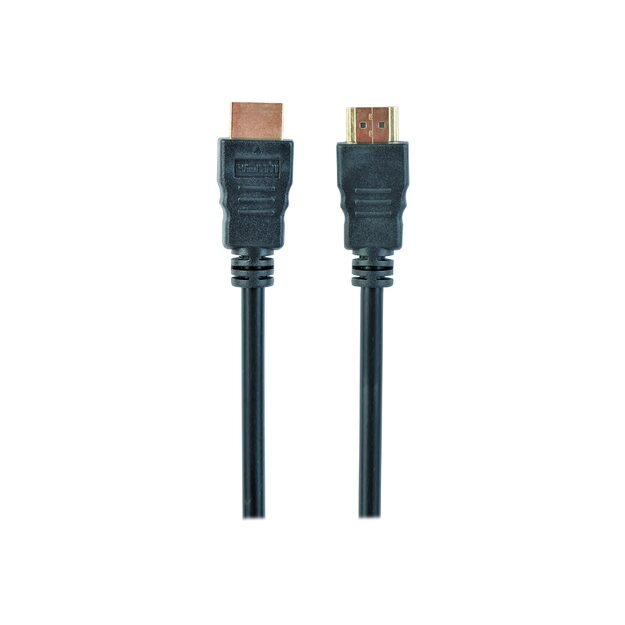 GEMBIRD CC-HDMI4-1M Gembird HDMI V2.0 male-male cable with gold-plated connectors, 1m, bulk package 14
