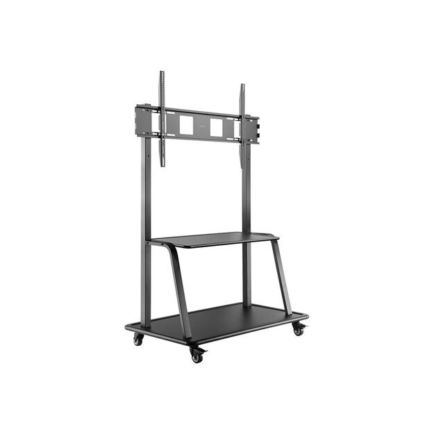 Televizoriaus stovas su ratukais LOGILINK BP0085 TV monitor cart 60–105inch height adjustable 150kg max.