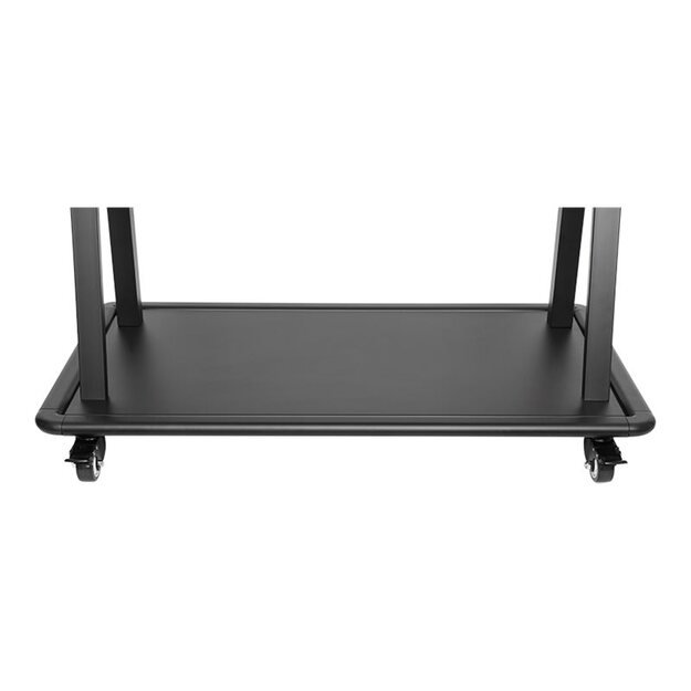 Televizoriaus stovas su ratukais LOGILINK BP0085 TV monitor cart 60–105inch height adjustable 150kg max.