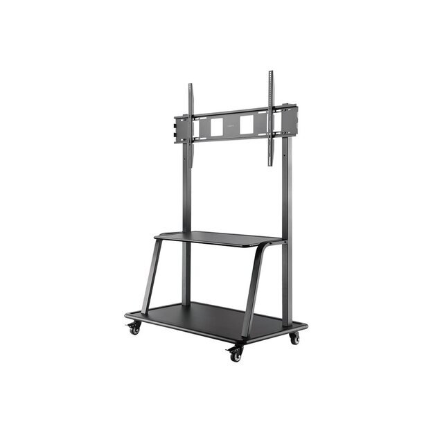 Televizoriaus stovas su ratukais LOGILINK BP0085 TV monitor cart 60–105inch height adjustable 150kg max.