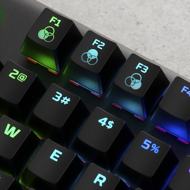Klaviatūra laidinė GAMING ALLOY ORIGINS/CORE ENG HX-KB7BLX-US HYPERX