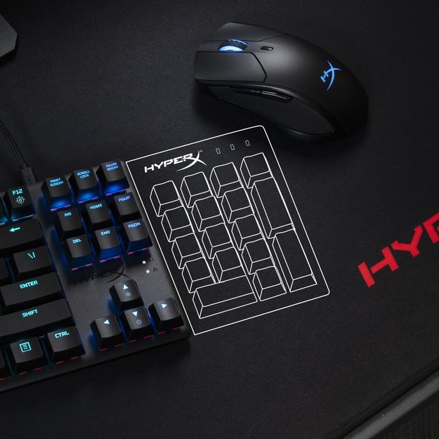 Klaviatūra laidinė GAMING ALLOY ORIGINS/CORE ENG HX-KB7BLX-US HYPERX