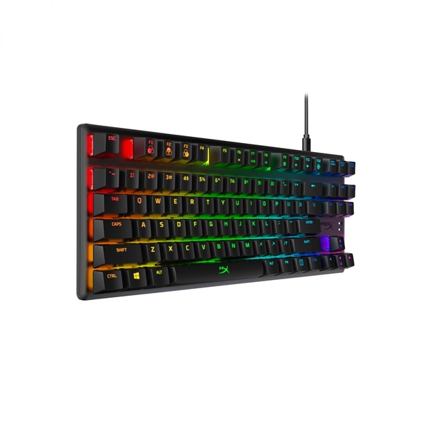 Klaviatūra laidinė GAMING ALLOY ORIGINS/CORE ENG HX-KB7BLX-US HYPERX
