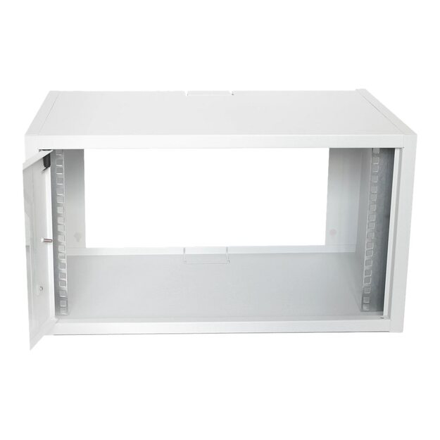 Komutacinė spinta pakabinama ASM CL-19 06U 19  6U, 550x350mm, grey RAL 7035 8