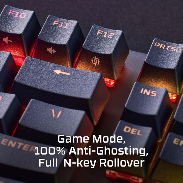 Klaviatūra laidinė ALLOY ORIGINS PBT HX/BLUE 639N4AA#ABA HYPERX 12