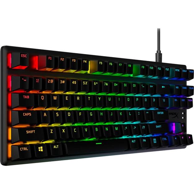 Klaviatūra laidinė ALLOY ORIGINS PBT HX/BLUE 639N4AA#ABA HYPERX