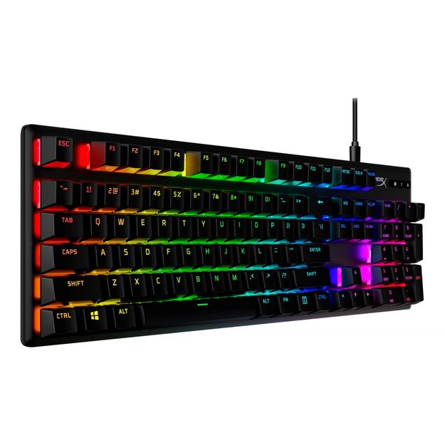 Klaviatūra laidinė ALLOY ORIGINS PBT HX/BLUE 639N4AA#ABA HYPERX 6