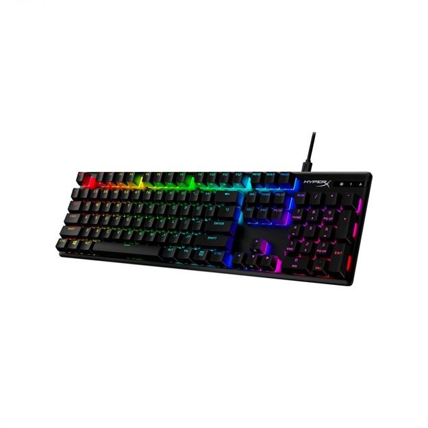Klaviatūra laidinė ALLOY ORIGINS PBT HX/BLUE 639N4AA#ABA HYPERX 18
