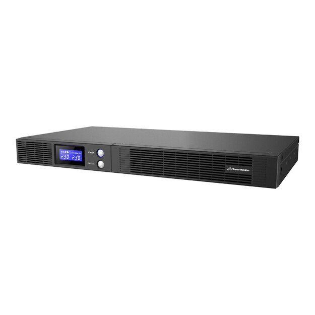 Nepertraukiamo maitinimo šaltinis UPS POWERWALK VI 500 R1U Line-Interactive 500VA 4x IEC OUT, USB HID/RS-232, Rack 19