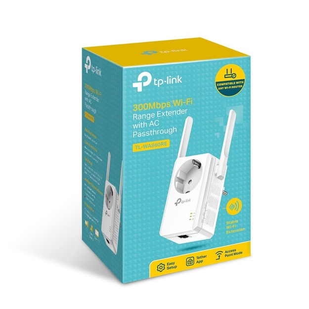 Belaidžio ryšio stiprintuvas 300MBPS TL-WA860RE TP-LINK