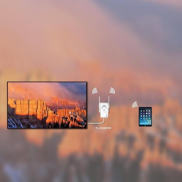 Belaidžio ryšio stiprintuvas 300MBPS TL-WA860RE TP-LINK 25