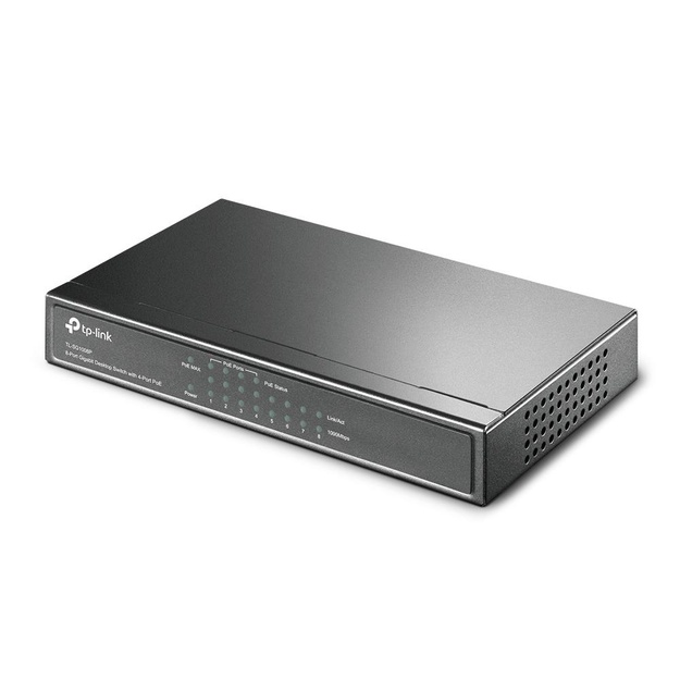 Komutatorius 8PORT 10/100/1000M POE TL-SG1008P TP-LINK