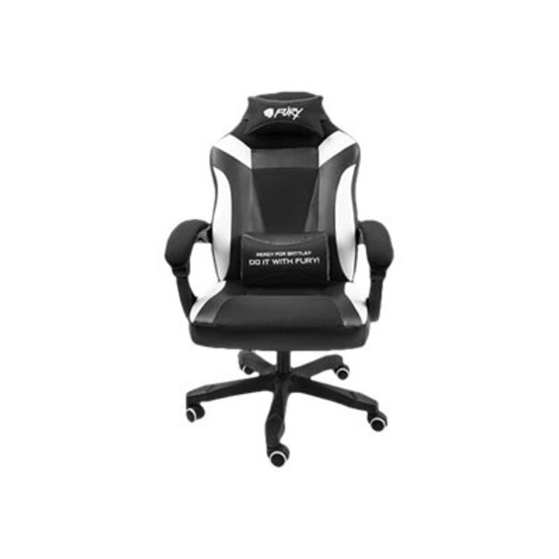 Žaidimų kėdė NATEC Fury gaming chair Avenger M+ black-white