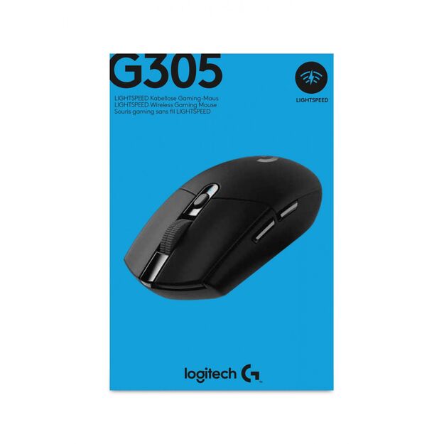 Kompiuterinė pelė belaidė OPTICAL WRL G305/LIGHTSPEED 910-005282 LOGITECH