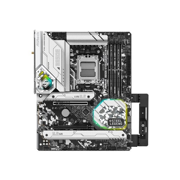 Pagrindinė plokštė ASROCK B650E STEEL LEGEND WIFI AM5 ATX DDR5 2xSATA3 2xHyper M.2