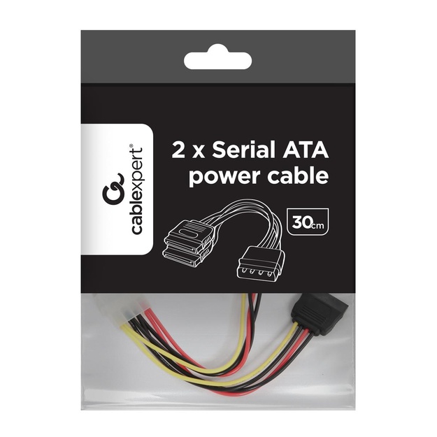 CABLE POWER SATA X2 30CM/CC-SATA-PSY-0.3M GEMBIRD