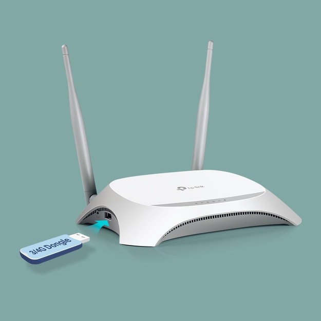 Maršrutizatorius 3G 4G 10 100M 4PORT TL-MR3420 TP-LINK