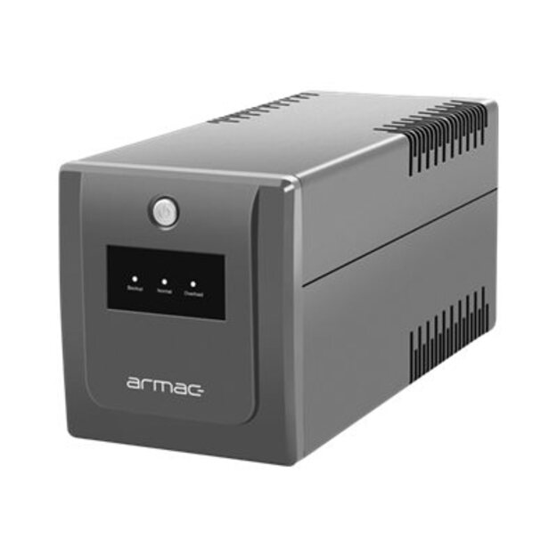 Nepertraukiamo maitinimo šaltinis UPS ARMAC H/1500F/LED HOME Line-Interactive 1500F LED 4x Schuko 230V, USB 10