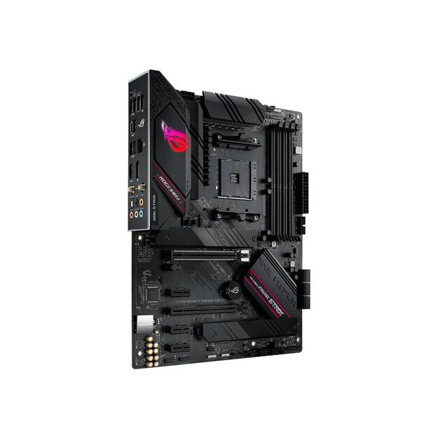 Pagrindinė plokštė|ASUS|AMD B550|SAM4|ATX|Memory DDR4|Memory slots 4|3xPCI-Express 3.0 1x|1xPCI-Express 3.0 4x|1xPCI-Express 4.0 16x|2xM.2|1xHDMI|1xDisplayPort|2xAudio-In|3xAudio-Out|2xUSB 2.0|5xUSB 3.2|1xUSB type C|1xOptical S/PDIF|1xRJ45|2xRF-Out|STRIXB