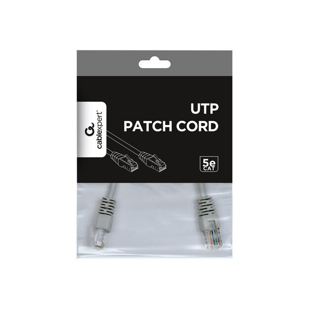 Patch kabelis CAT5E UTP 0.25M/PP12-0.25M GEMBIRD