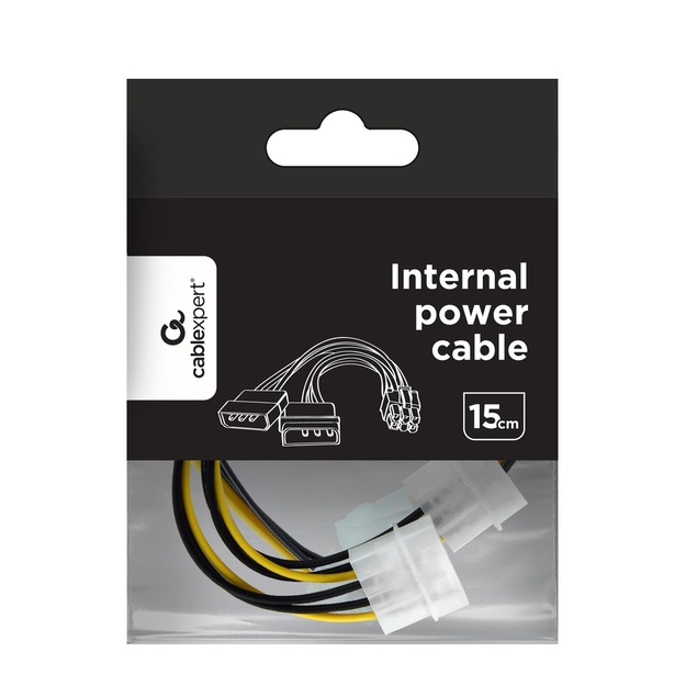 CABLE POWER ADAPTER 6PIN/2MOLEX CC-PSU-6 GEMBIRD