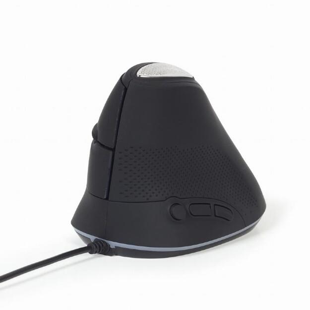 Kompiuterinė pelė laidinė MOUSE USB OPTICAL SPACEGREY/ERGONOMIC MUS-ERGO-03 GEMBIRD