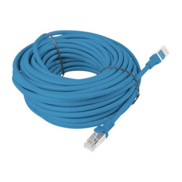 Patch kabelis LANBERG PCU6-10CC-1500-B RJ45 cat. 6 UTP 15m blue
