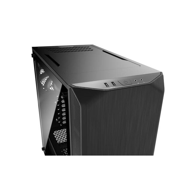 Kompiuterio korpusas |BE QUIET|Pure Base 500 Window Black|MidiTower|Not included|ATX|MicroATX|MiniITX|Colour Black|BGW34