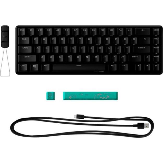 Klaviatūra laidinė ALLOY ORIGINS 65/HKBO1T-RD-US/N HYPERX